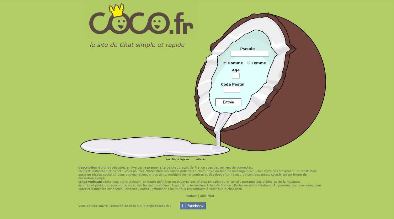 coco chat nouvelle adresse