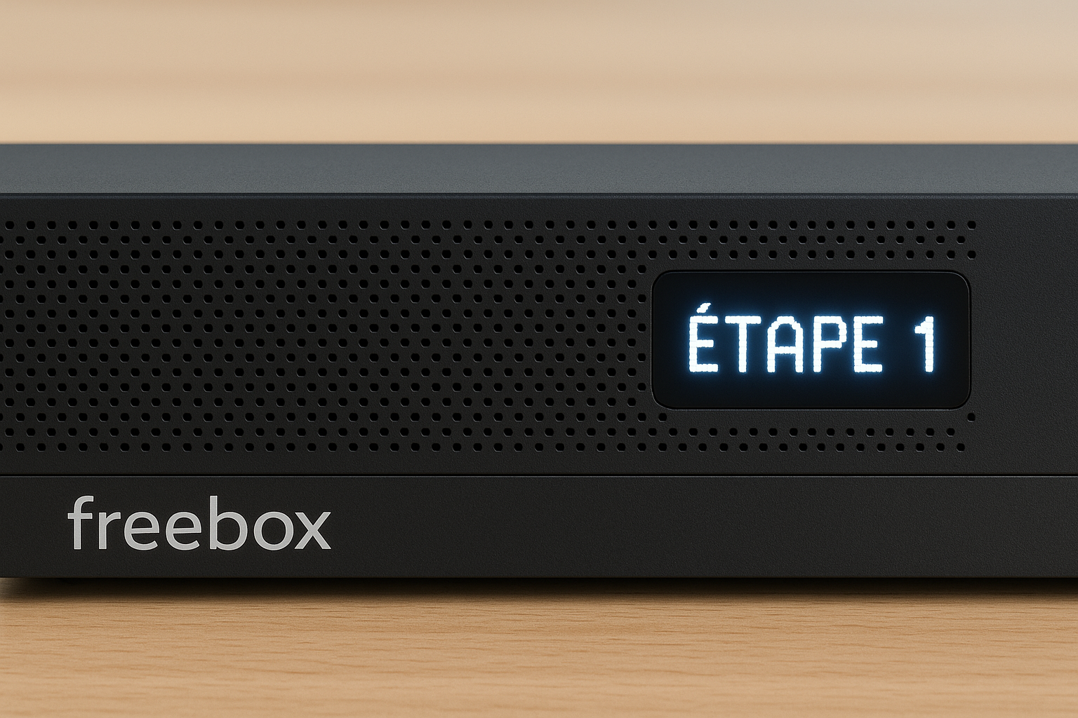 freebox etape 1