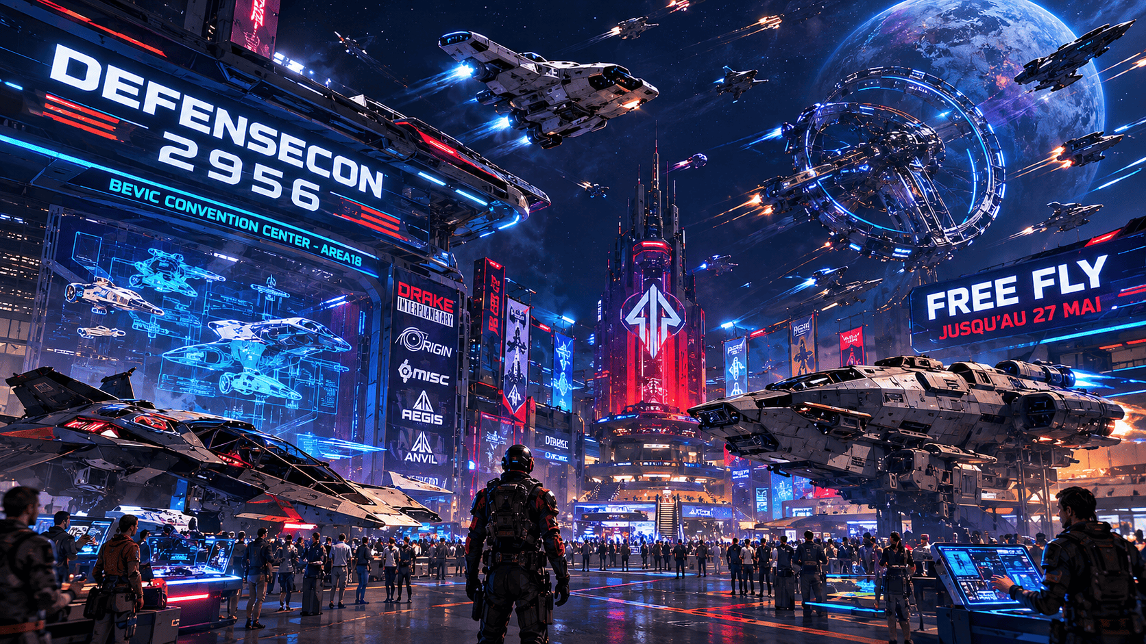 Jeu Star Citizen Free fly 2026